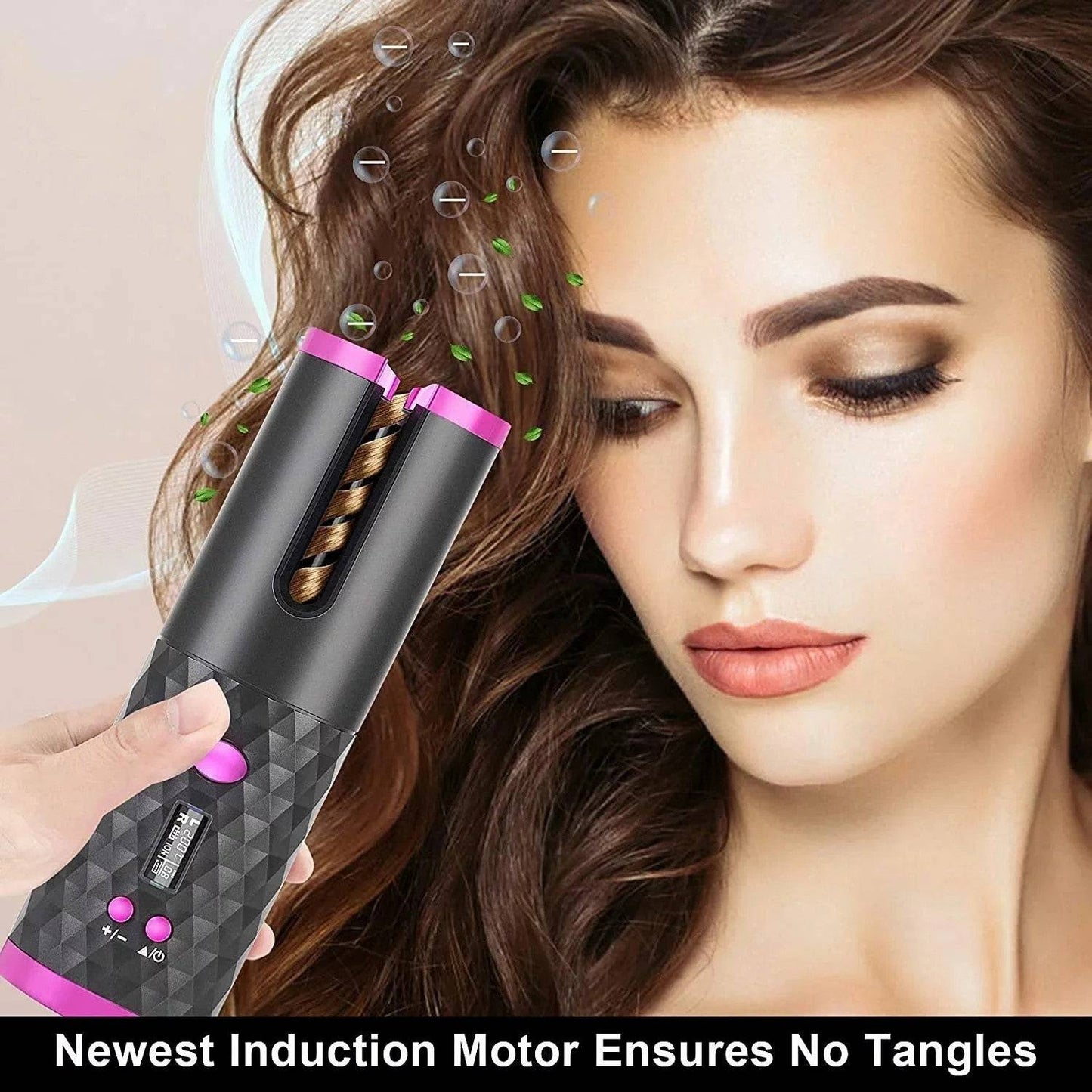 Portable Automatic Hair Curler, Ceramic